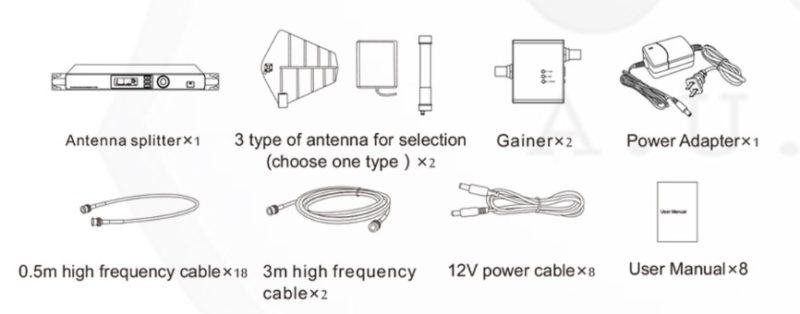 Bộ thu phát sóng dải tần rộng 470-970MHz có dò nhiễu MT-900