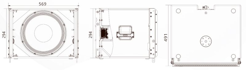 Loa Line Subwoofer HP-118A